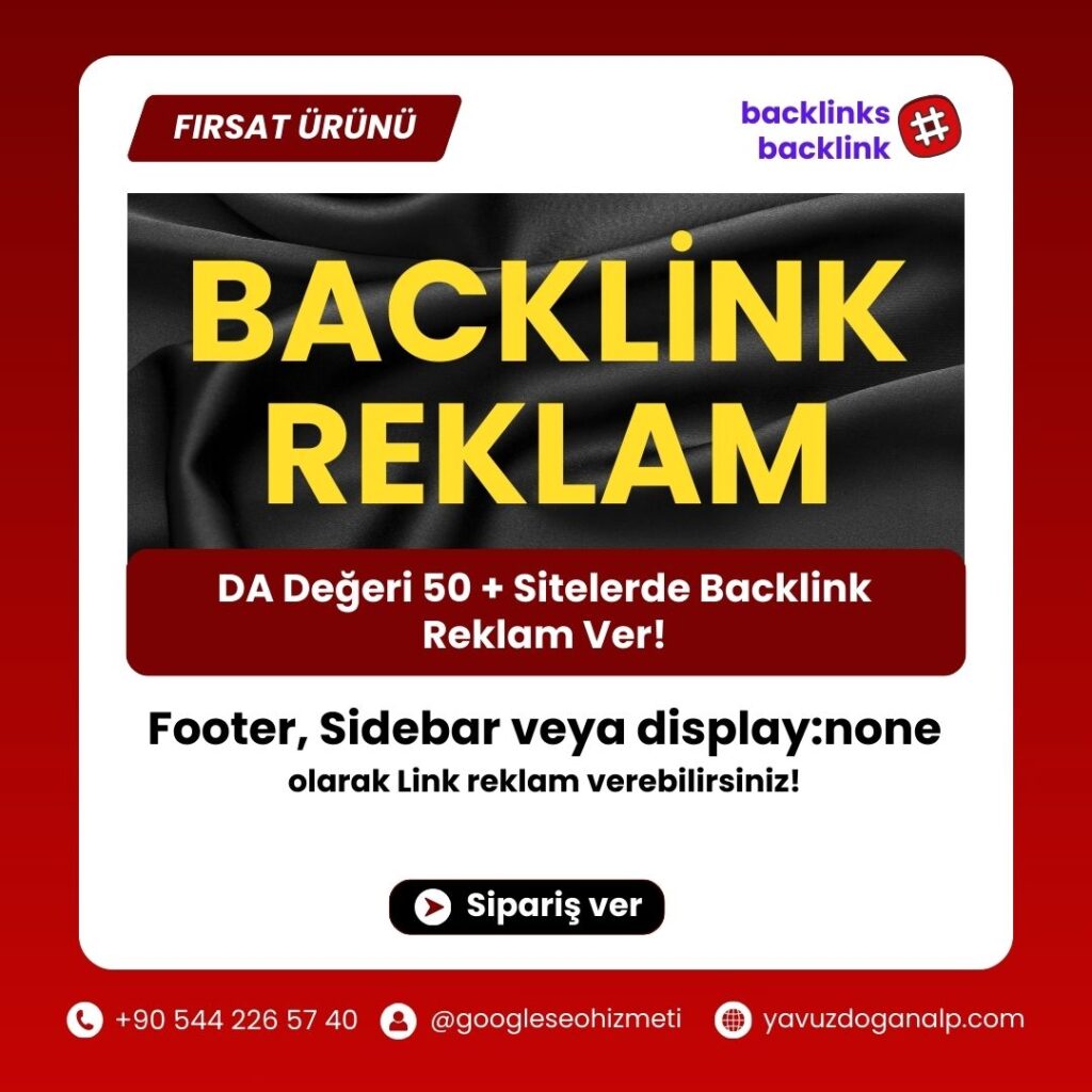 backlink satan siteler