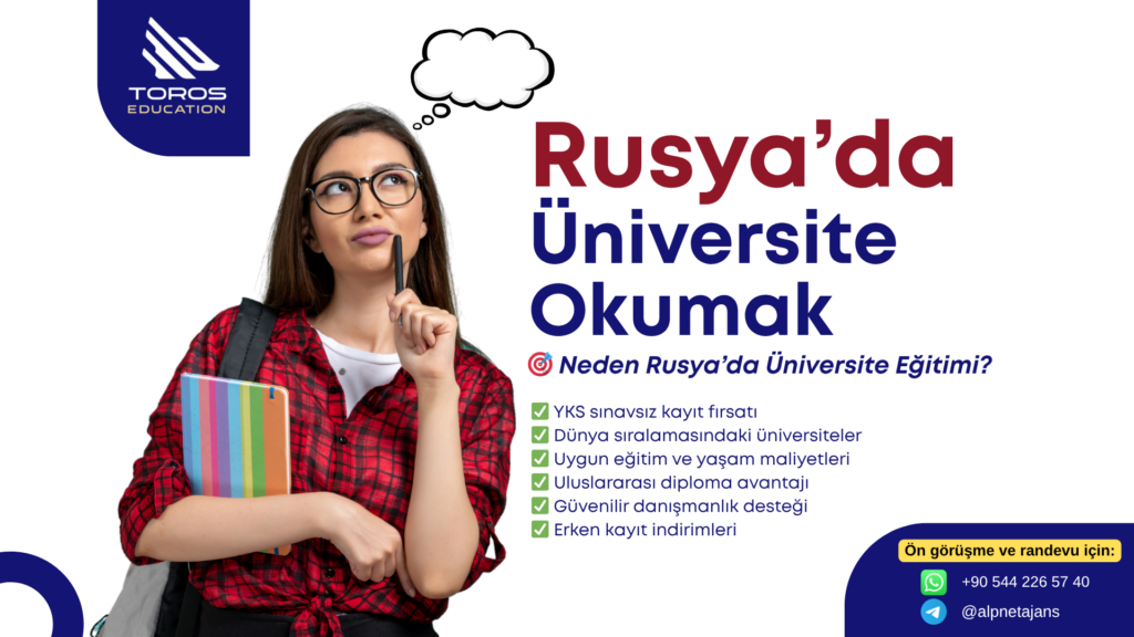 Rusya’da YKS’siz üniversite fırsatı!